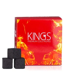 KINGS Coconut Charcoal Cube 26mm (64 pcs, 1 kg)